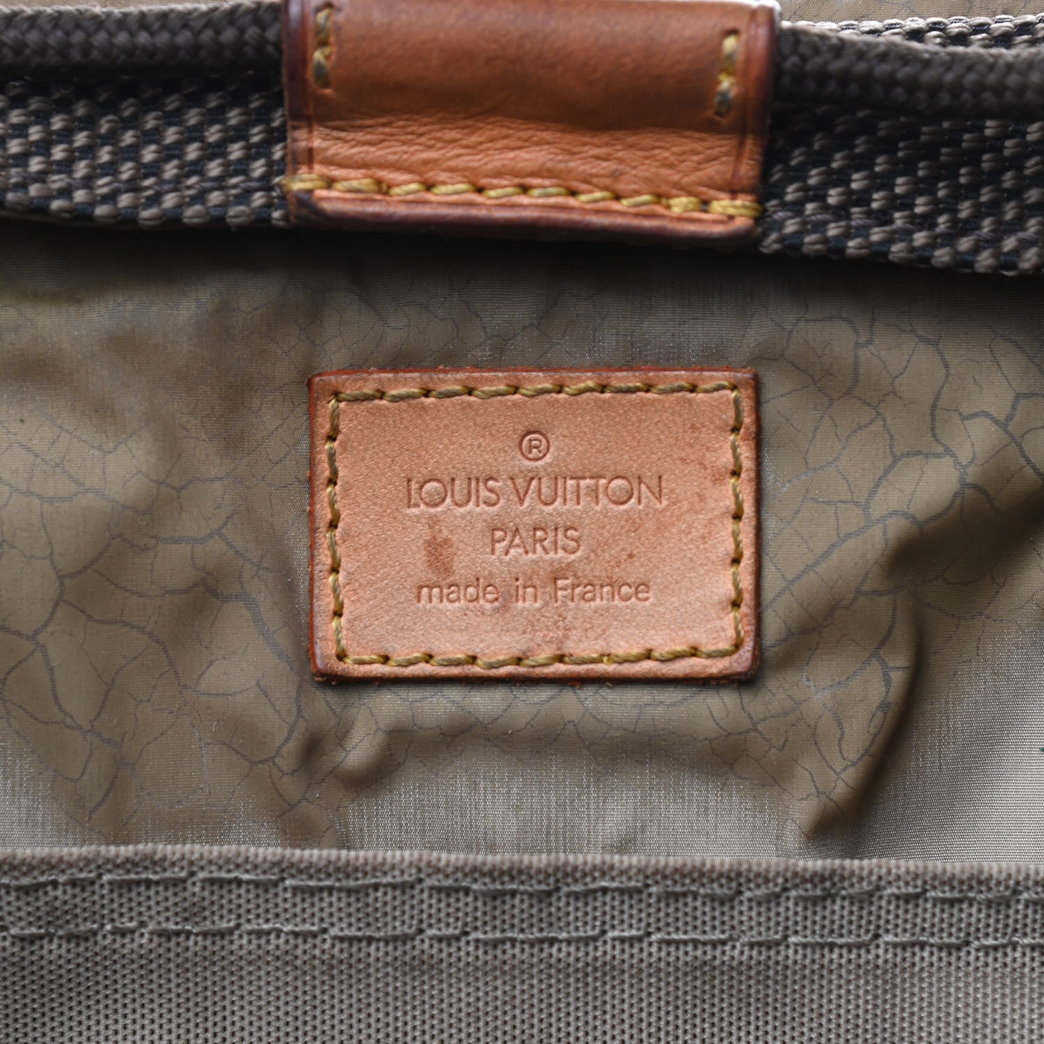 Louis Vuitton Damier Geant Pionnier Backpack Terre 6 of 14