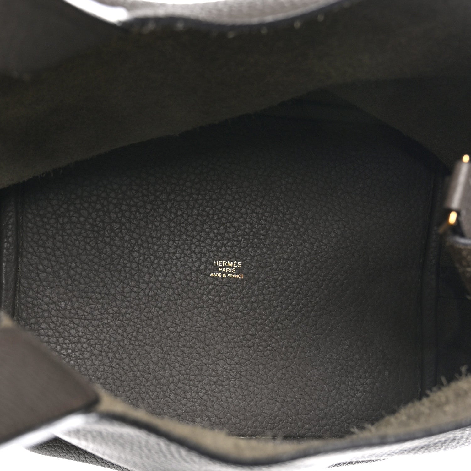 Hermes Taurillon Clemence Picotin Lock 22 MM Etain 5 of 12