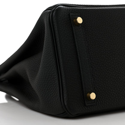 Hermes Togo Birkin 30 Black 7 of 9
