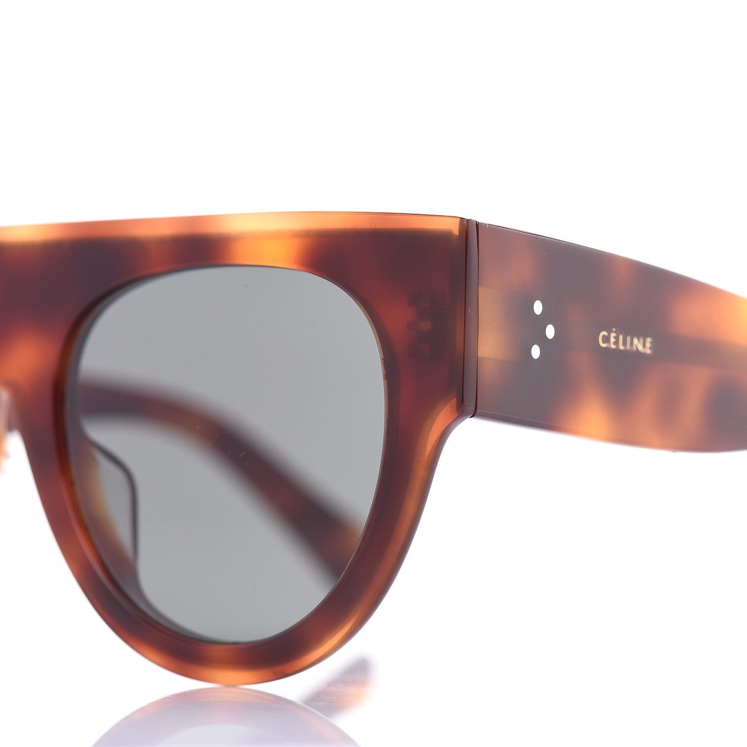 Celine Shadow Sunglasses CL40012F Tortoise 7 of 7