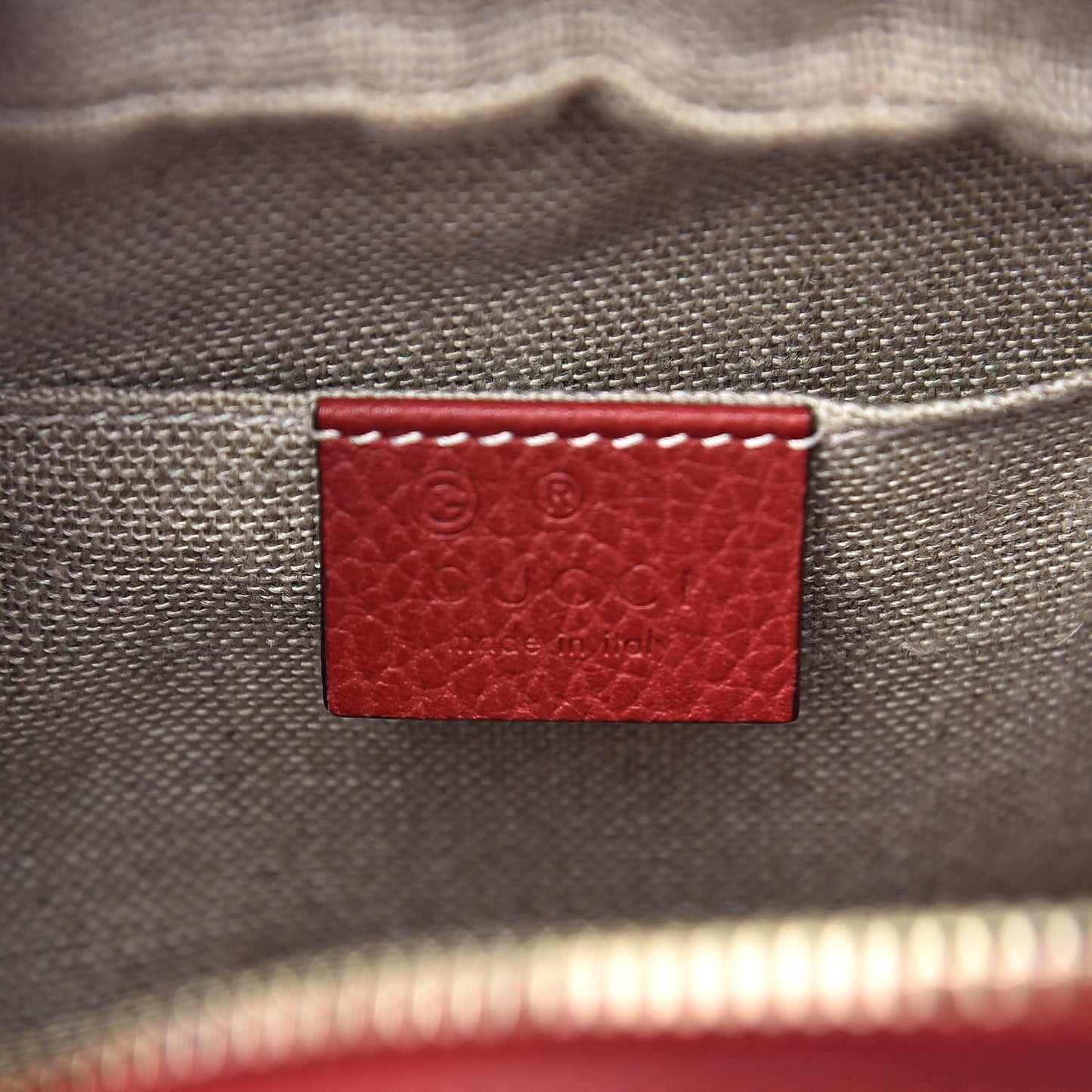 Monogram Mini Bree Messenger Bag Red