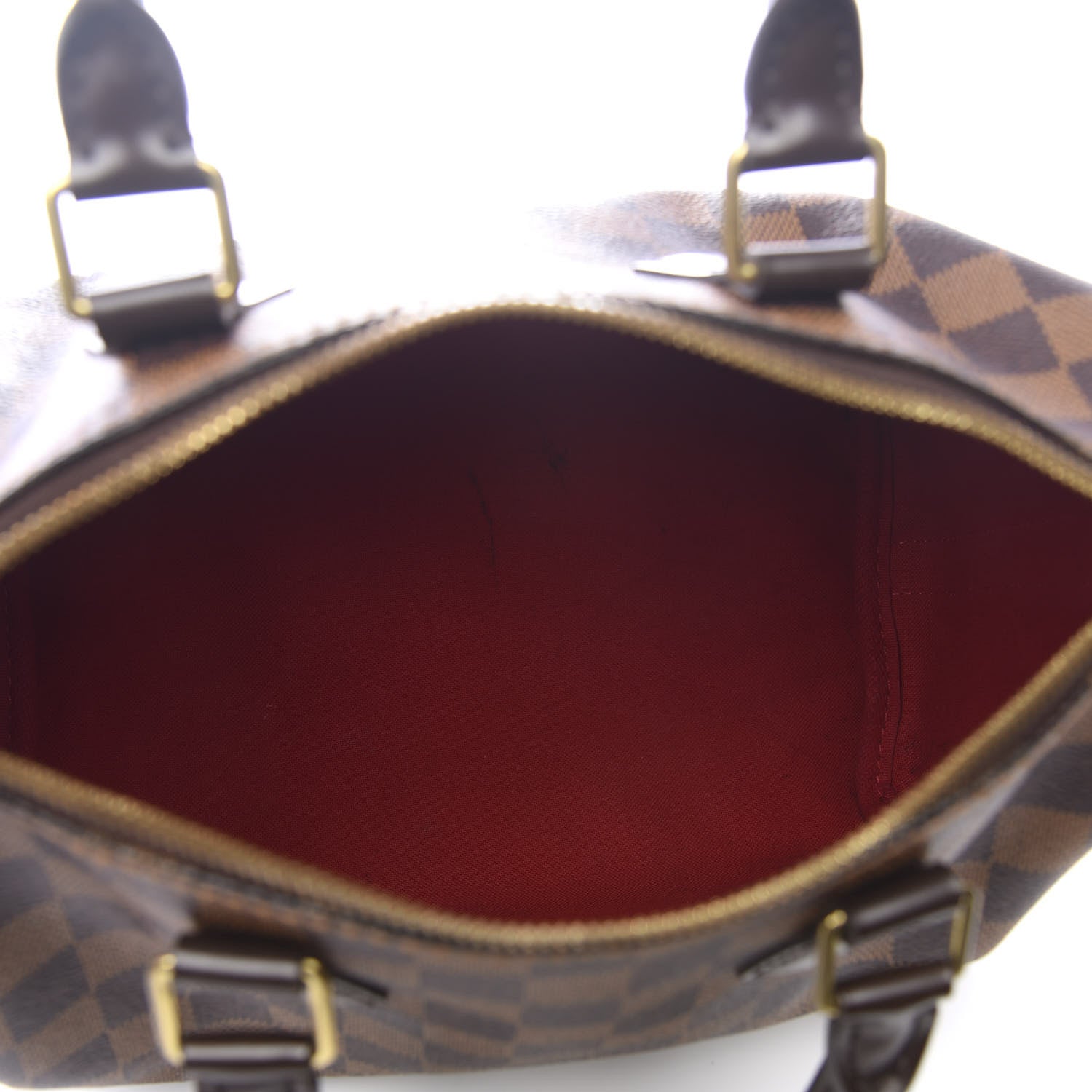 Louis Vuitton Damier Ebene Speedy Bandouliere 25 4 of 8