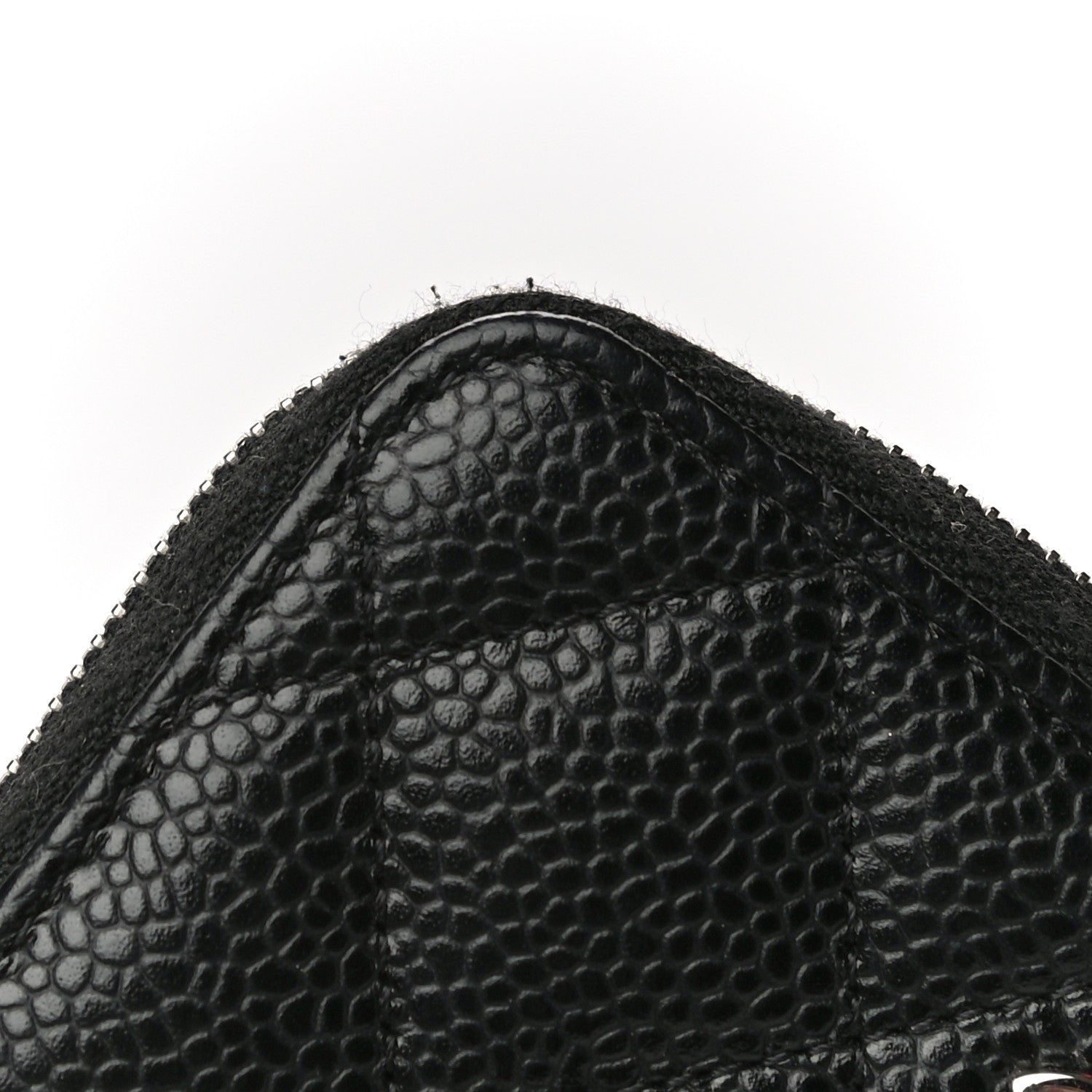 Chanel Caviar Quilted Zip Coin Purse Black 12 of 14