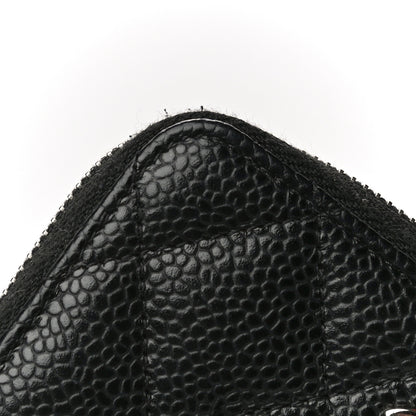 Chanel Caviar Quilted Zip Coin Purse Black 12 of 14
