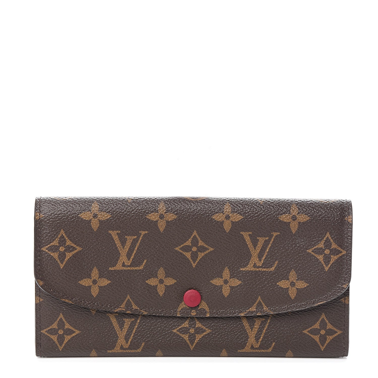 Louis Vuitton Monogram Emilie Wallet Fuchsia 1 of 5