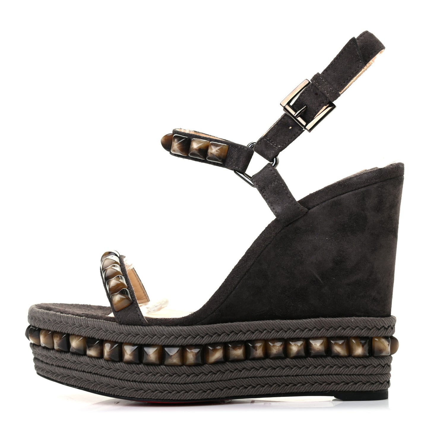Veau Velours Cataclou 120 Wedge Sandals 37 Sand