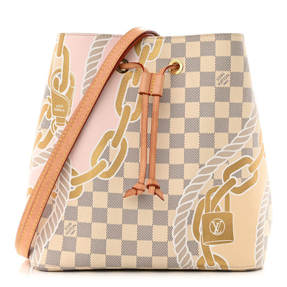 Louis Vuitton Damier Azur Nautical Neonoe MM 1 of 15