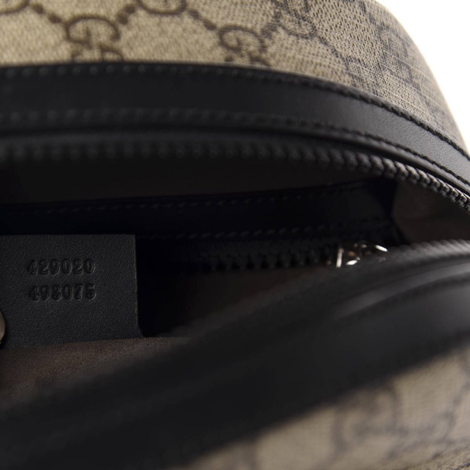 Gucci GG Supreme Monogram Small Eden Day Backpack Black 8 of 10