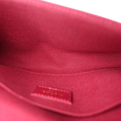 Louis Vuitton Monogram Pochette Felicie Chain Wallet Fuchsia 5 of 10