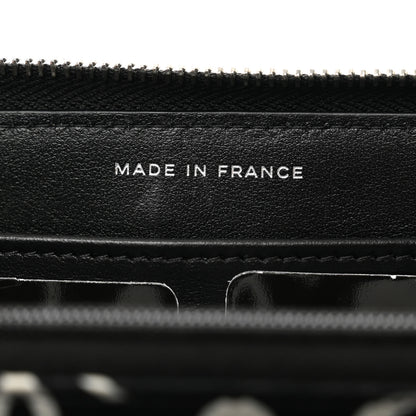Chanel Caviar Quilted CC Logo Long Zipped Wallet Black 7 of 11