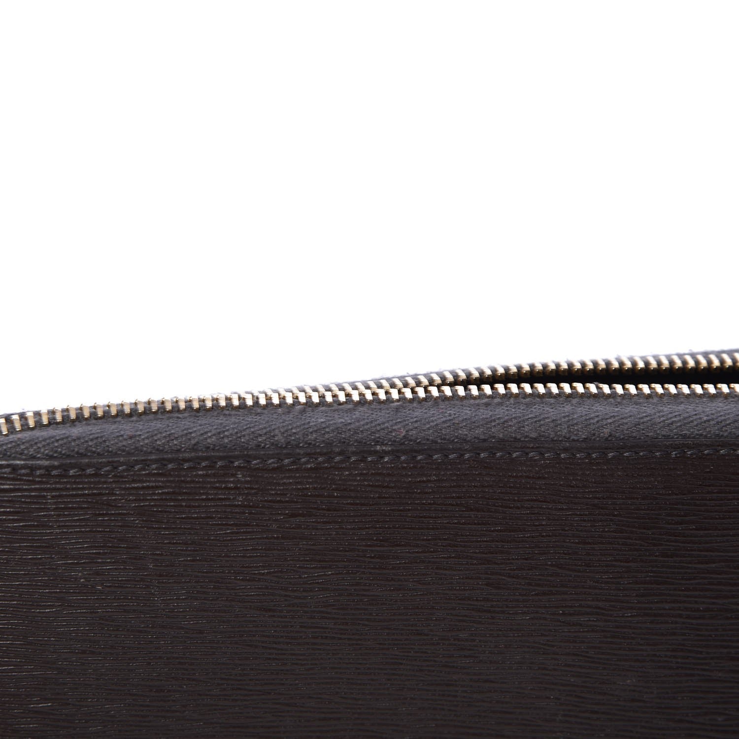 Dolce & Gabbana Calfskin Large Vertical Zip Around Wallet Brown 11 of 12