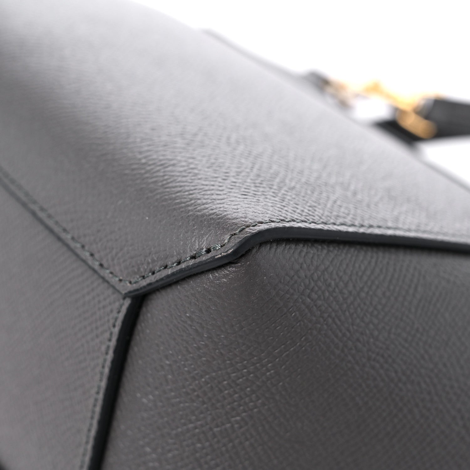 Celine Grained Calfskin Nano Belt Bag Grey 11 of 11