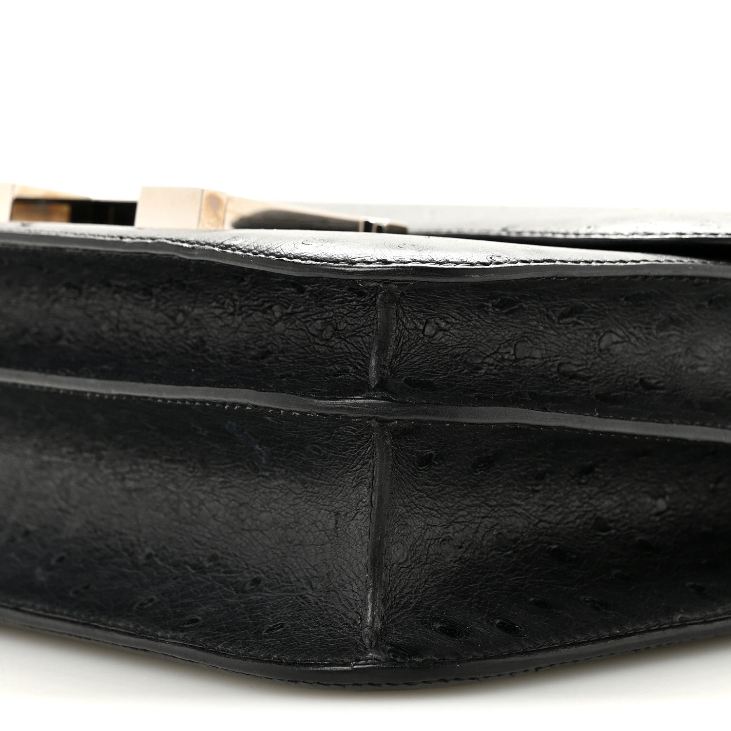 Hermes Ostrich Constance 24 Bleu Iris 10 of 14