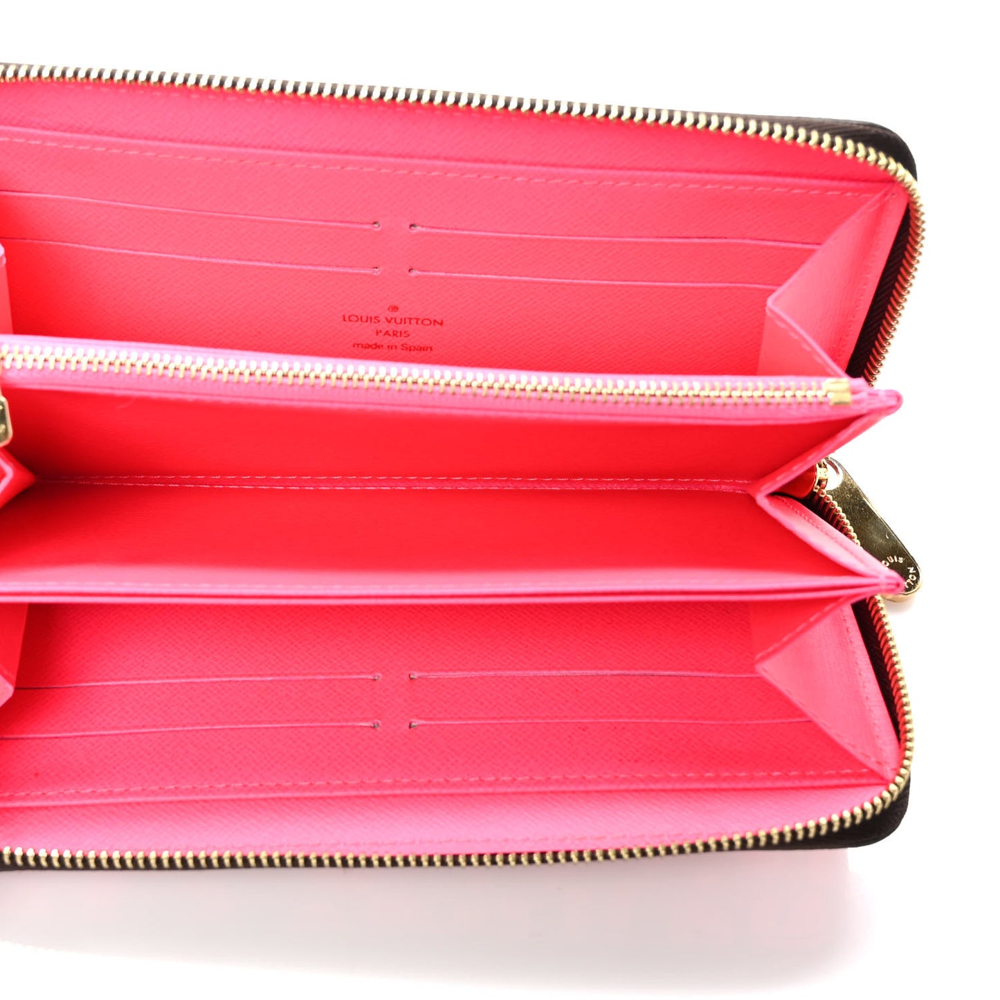 Monogram Graffiti Zippy Wallet Fuchsia