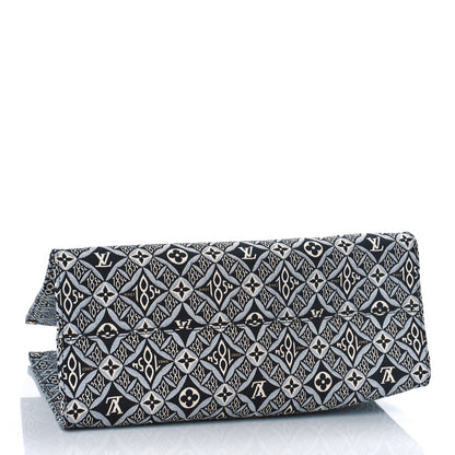Louis Vuitton Jacquard Since 1854 Onthego GM Grey 4 of 8