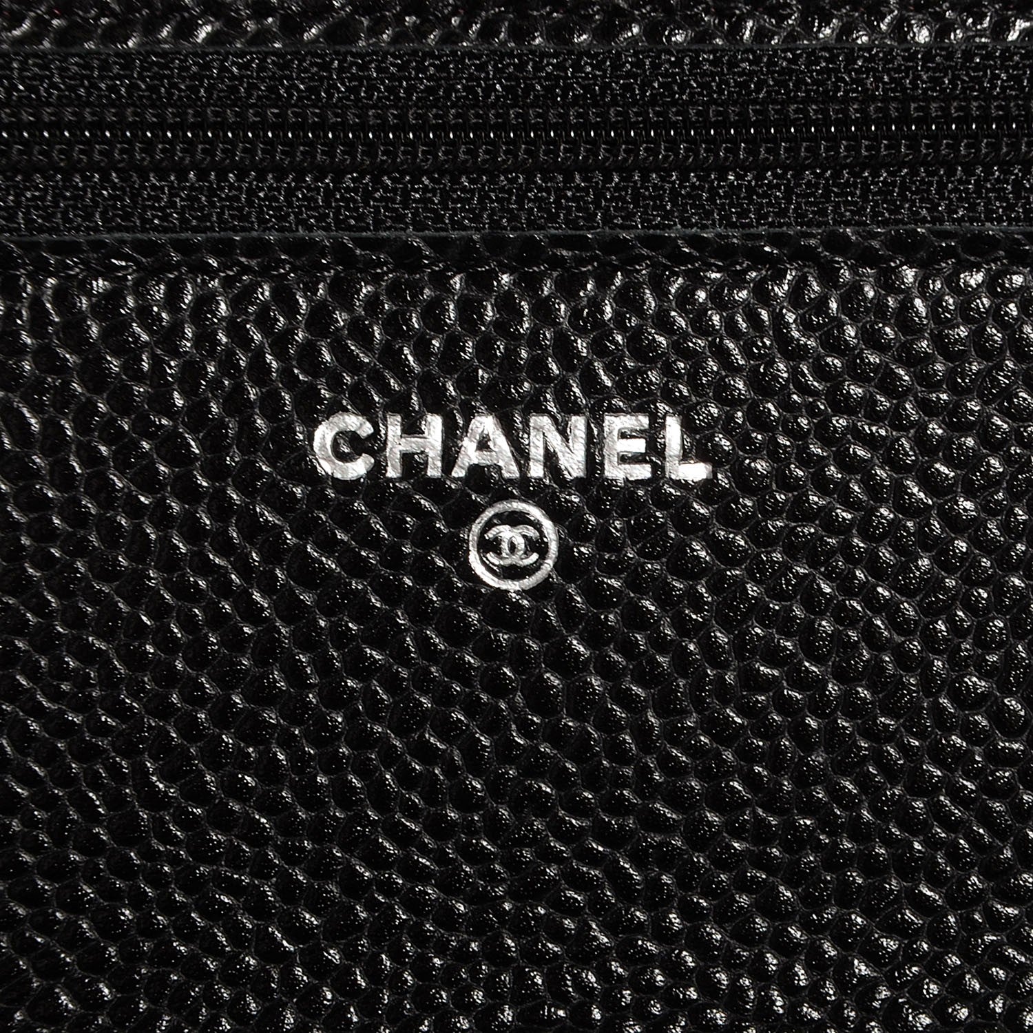 Chanel Caviar Quilted Wallet On Chain WOC Black 6 of 9