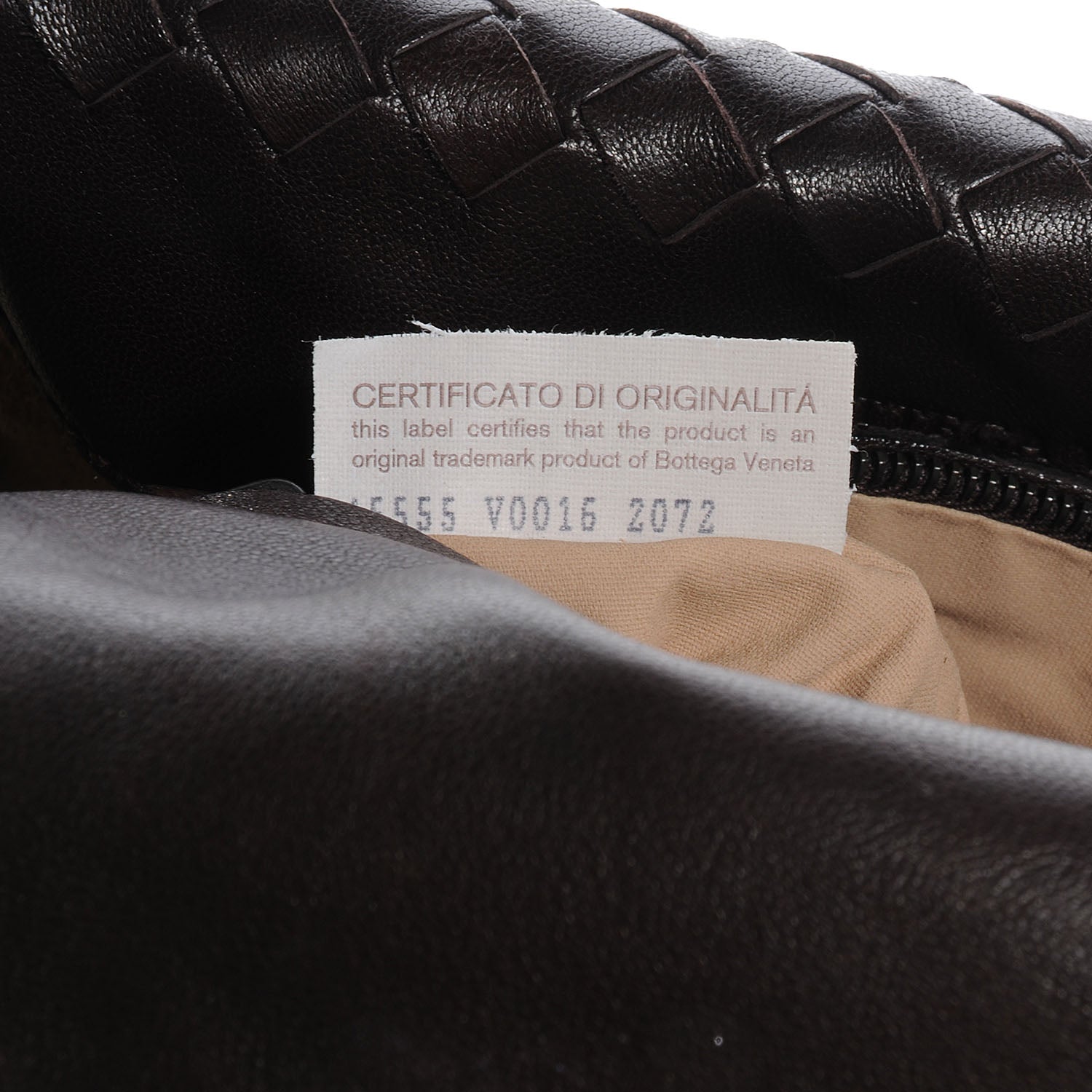 Bottega Veneta Nappa Intrecciato Small Flap Ebano 7 of 8