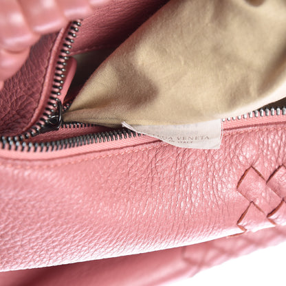 Bottega Veneta Cervo Deerskin Intrecciato Braided Hobo Rose Pink 8 of 14