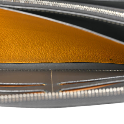 Goyard Goyardine Matignon Zip Around GM Wallet Grey 9 of 20