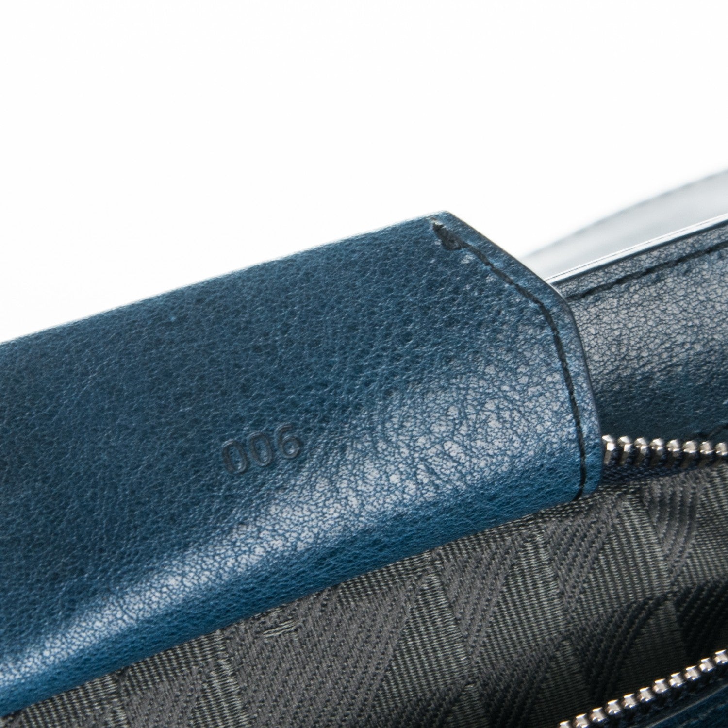 Proenza Schouler Lambskin Medium PS1 Satchel Navy 8 of 9