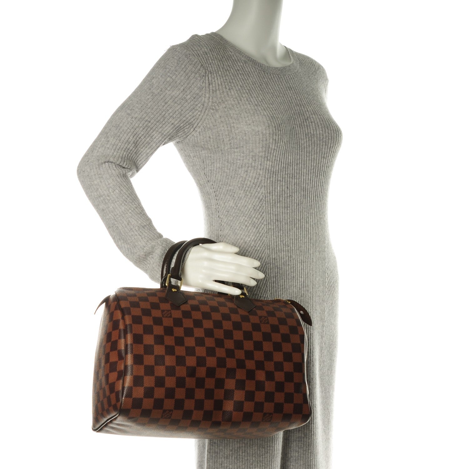 Louis Vuitton Damier Ebene Speedy 30 2 of 7
