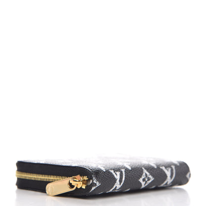 Louis Vuitton Catogram Zippy Coin Purse Black 4 of 10
