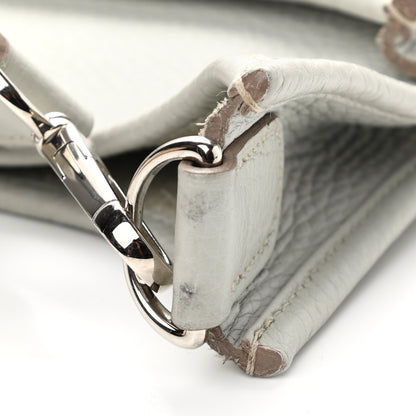 Hermes Taurillon Clemence Evelyne III PM Gris Perle 11 of 11