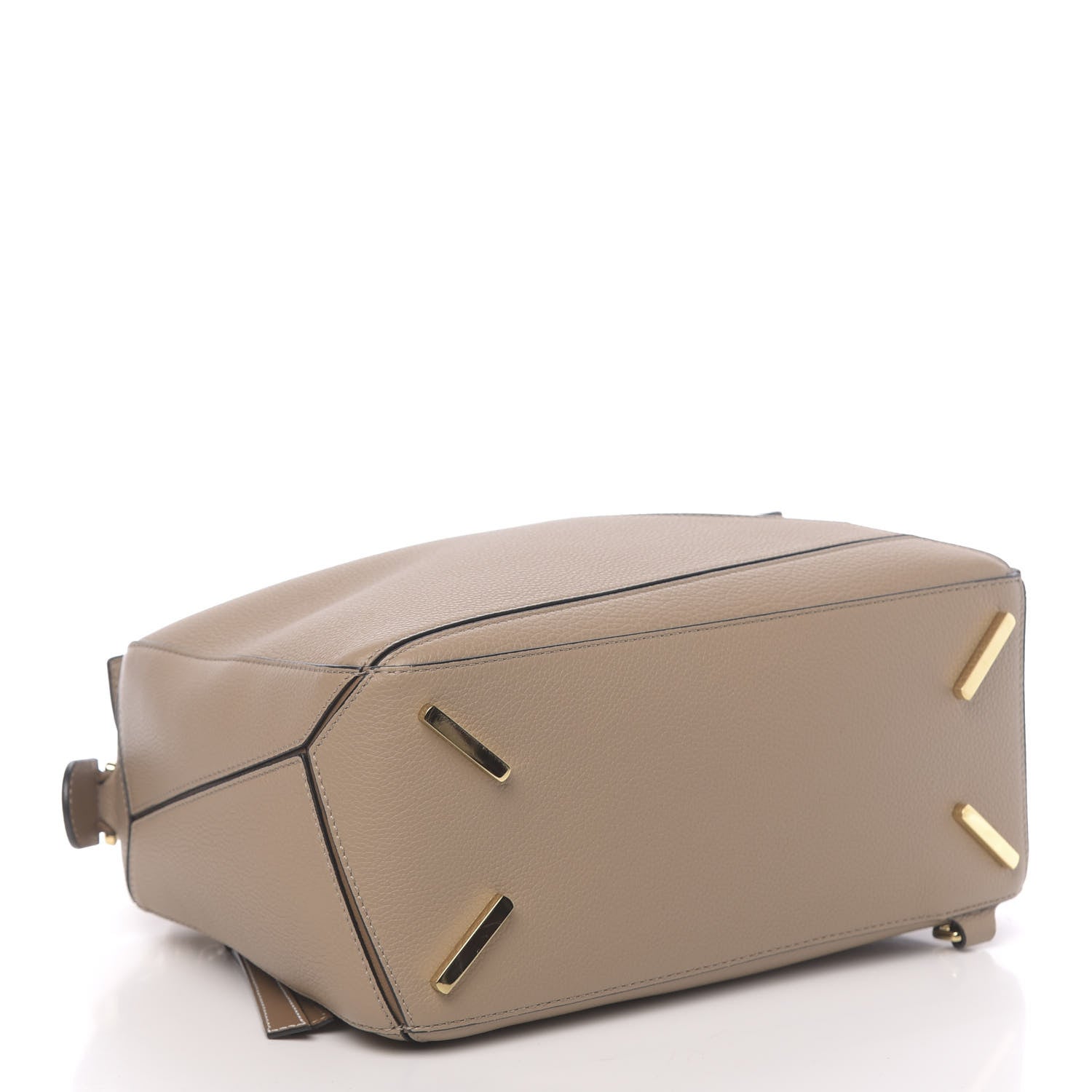Loewe Calfskin Medium Puzzle Bag Sand Mink 4 of 9