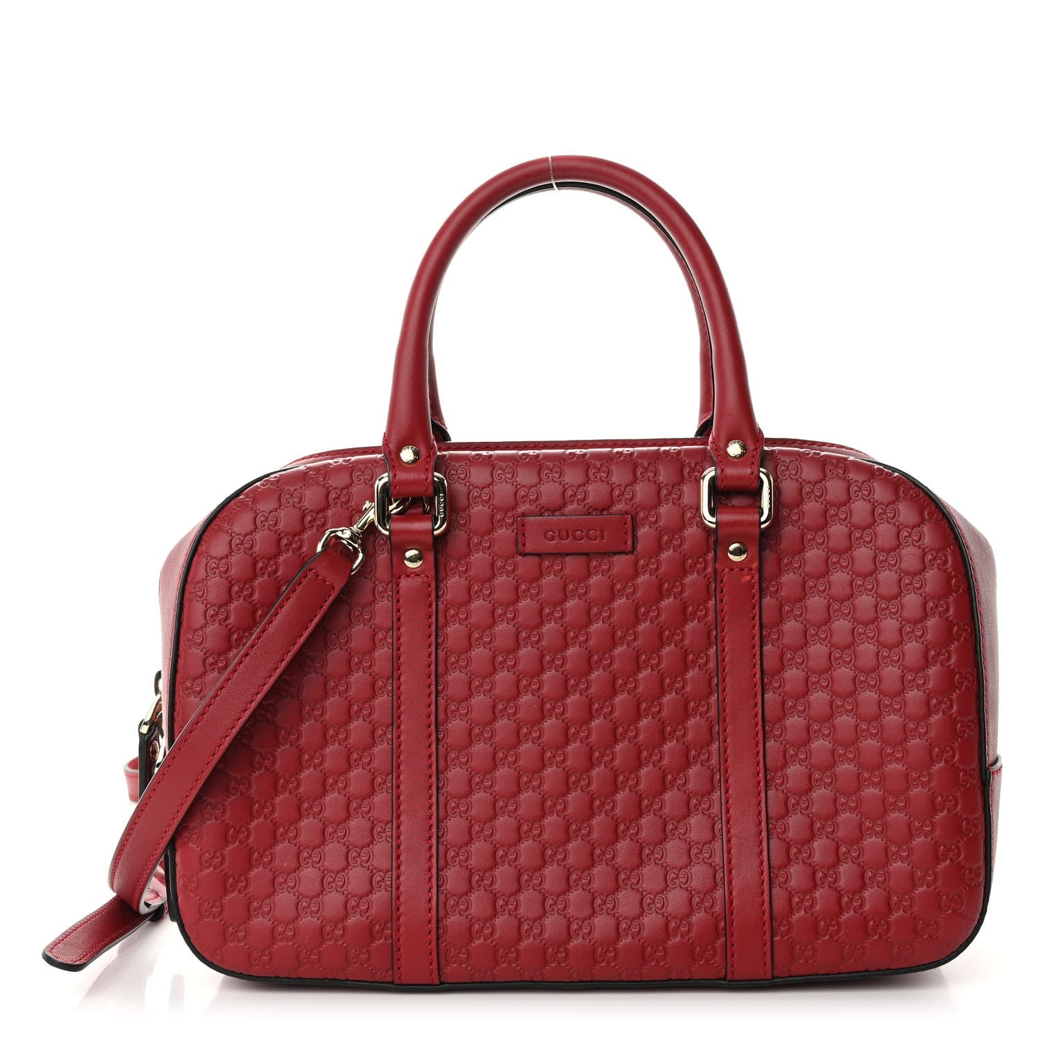 Gucci Soft Microguccissima Medium Crossbody Bag Rosso 1 of 9