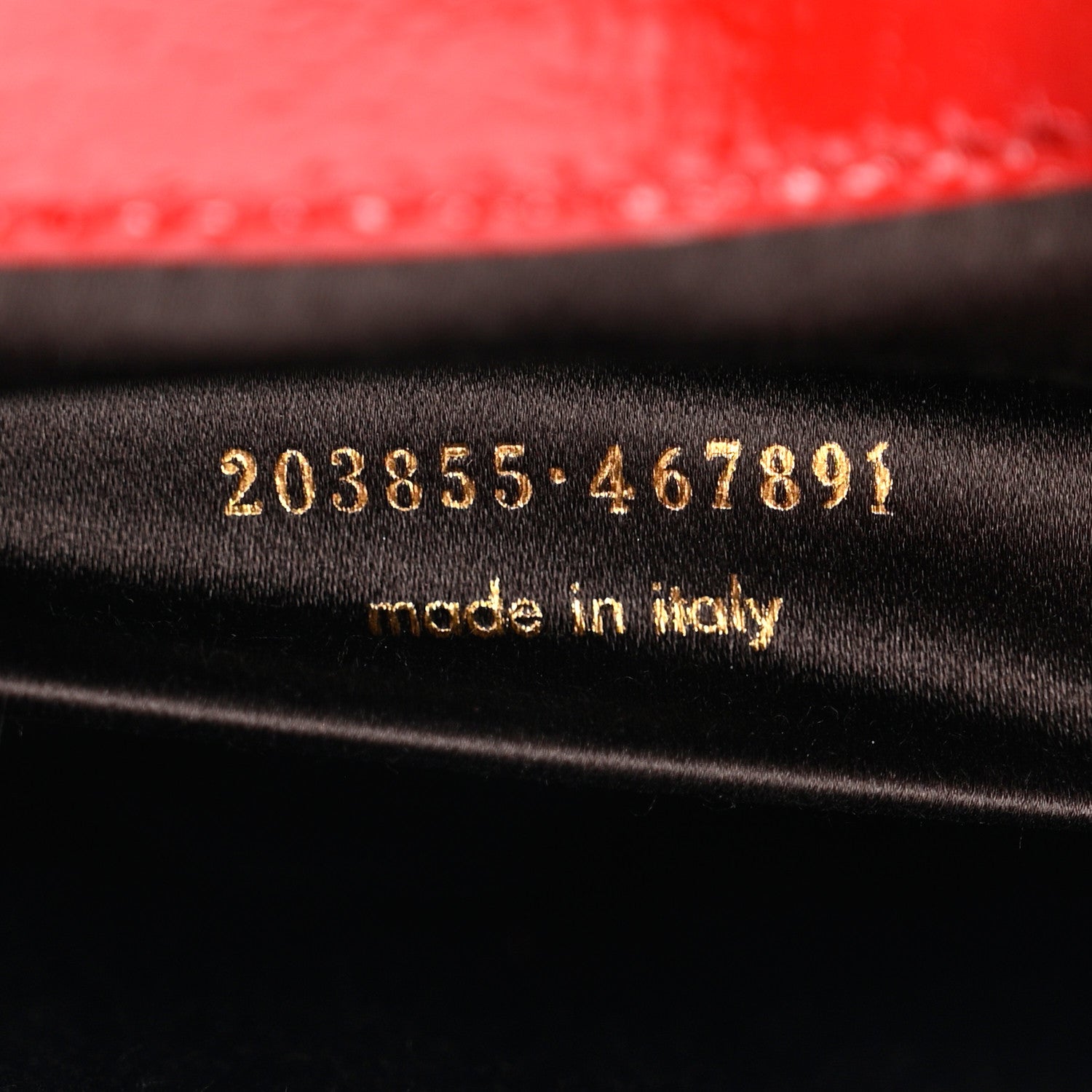 Saint Laurent Textured Patent Monogram Large Belle De Jour Clutch Red 7 of 8