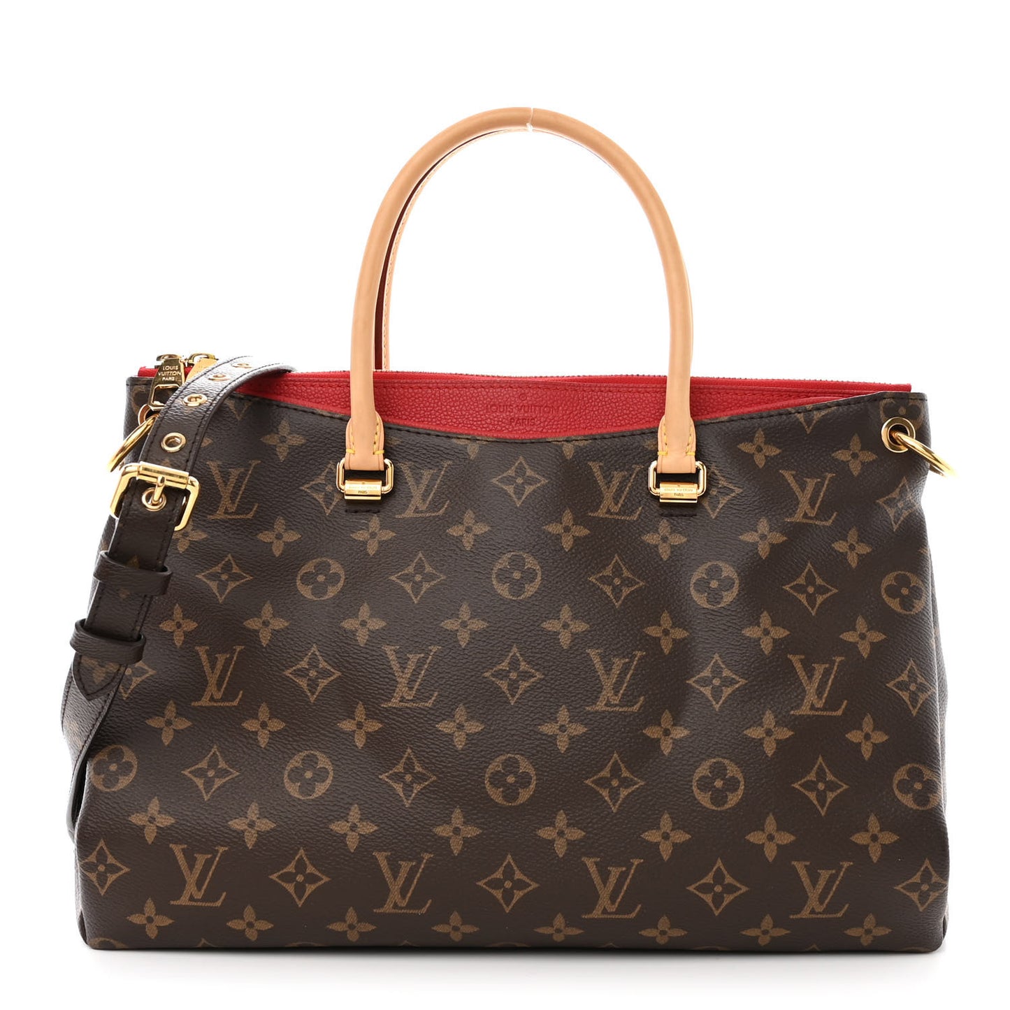LOUIS VUITTON Monogram Pallas Cherry