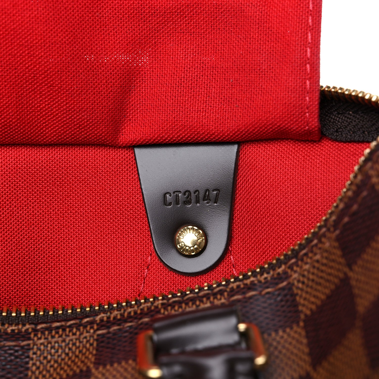 Louis Vuitton Damier Ebene Speedy 25 7 of 12