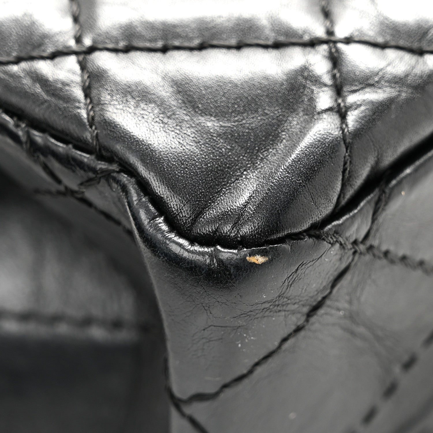 Chanel Aged Calfskin Quilted 2.55 Reissue 226 Flap Black 13 of 13