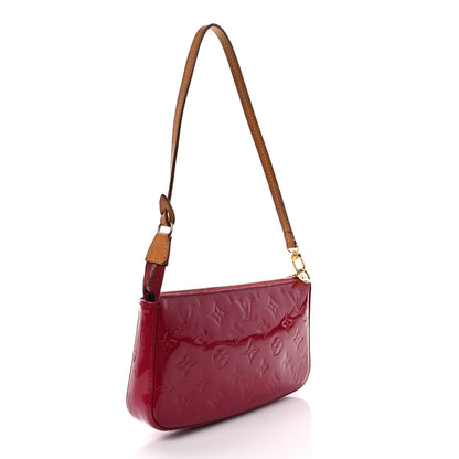 Louis Vuitton Vernis Pochette Accessories NM Pomme D'Amour 3 of 12
