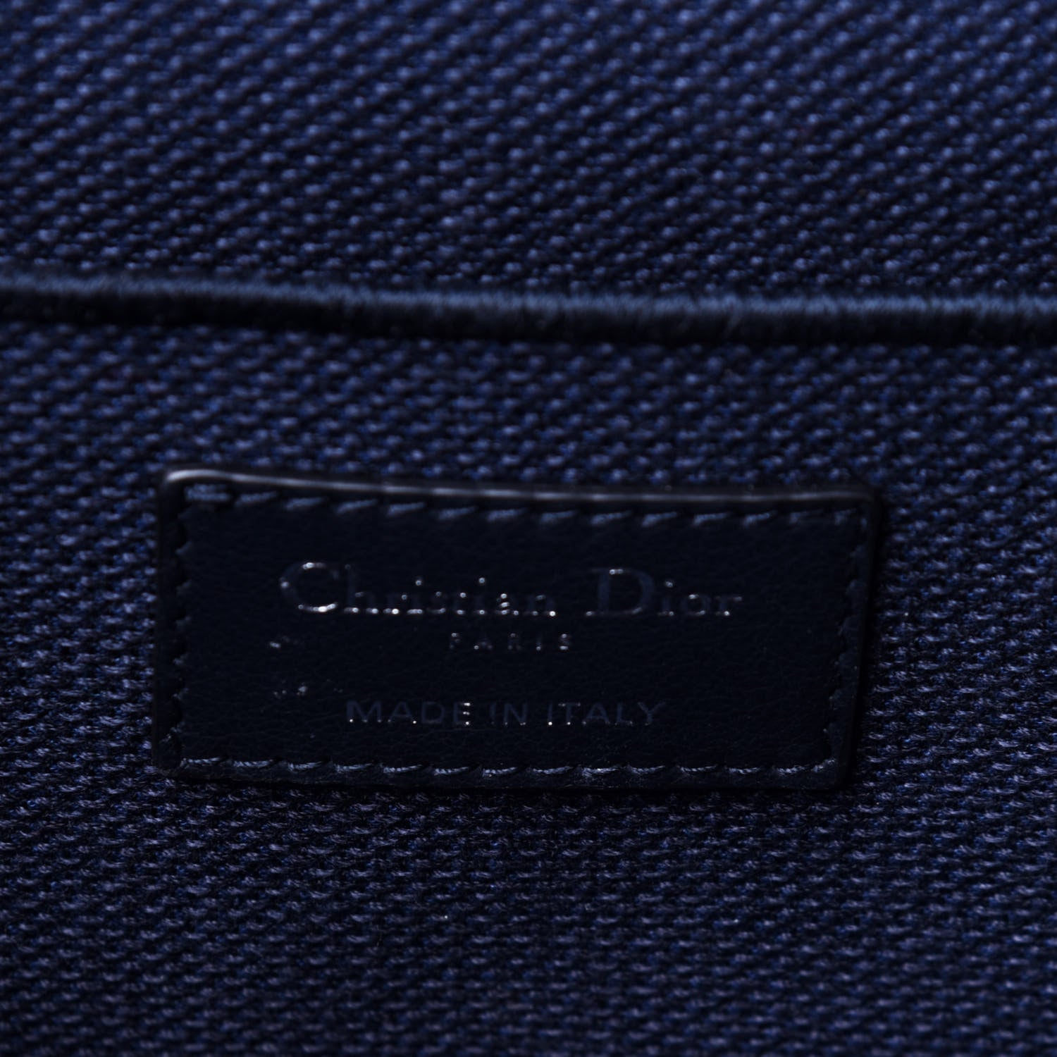 Christian Dior Oblique Diortravel Vanity Case Blue 6 of 12