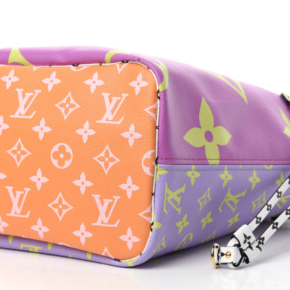Louis Vuitton Monogram Giant Neverfull MM Pink Lilac 7 of 10