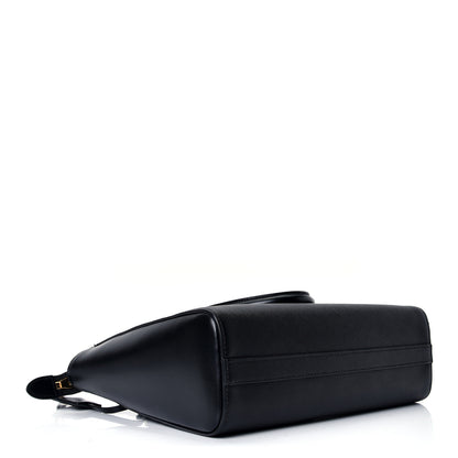 Prada Saffiano Soft Calfskin Small Zippered Tote Black 3 of 4