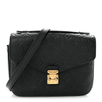 Louis Vuitton Empreinte Pochette Metis Black 1 of 10