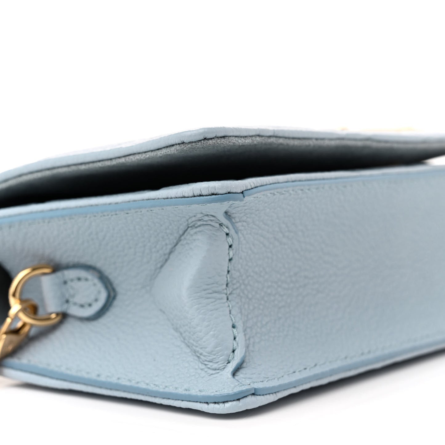 Monogram Lily Wallet On Chain Blue Hour