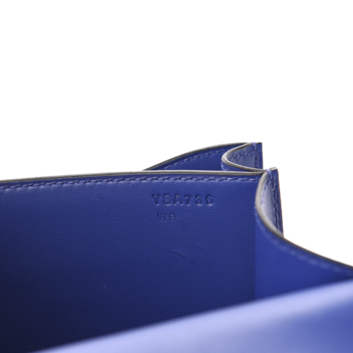Tadelakt Constance 18 Bleu Electrique
