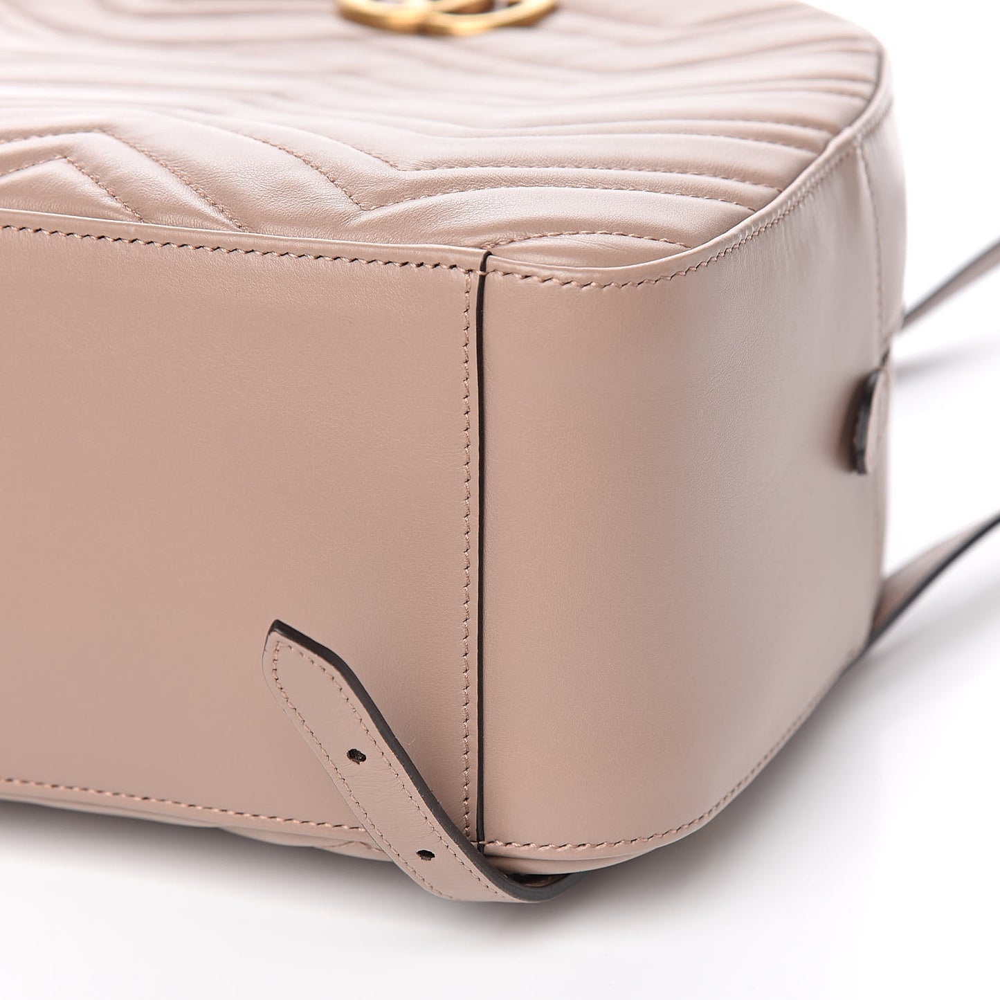 Calfskin Matelasse GG Marmont Backpack Porcelain Rose