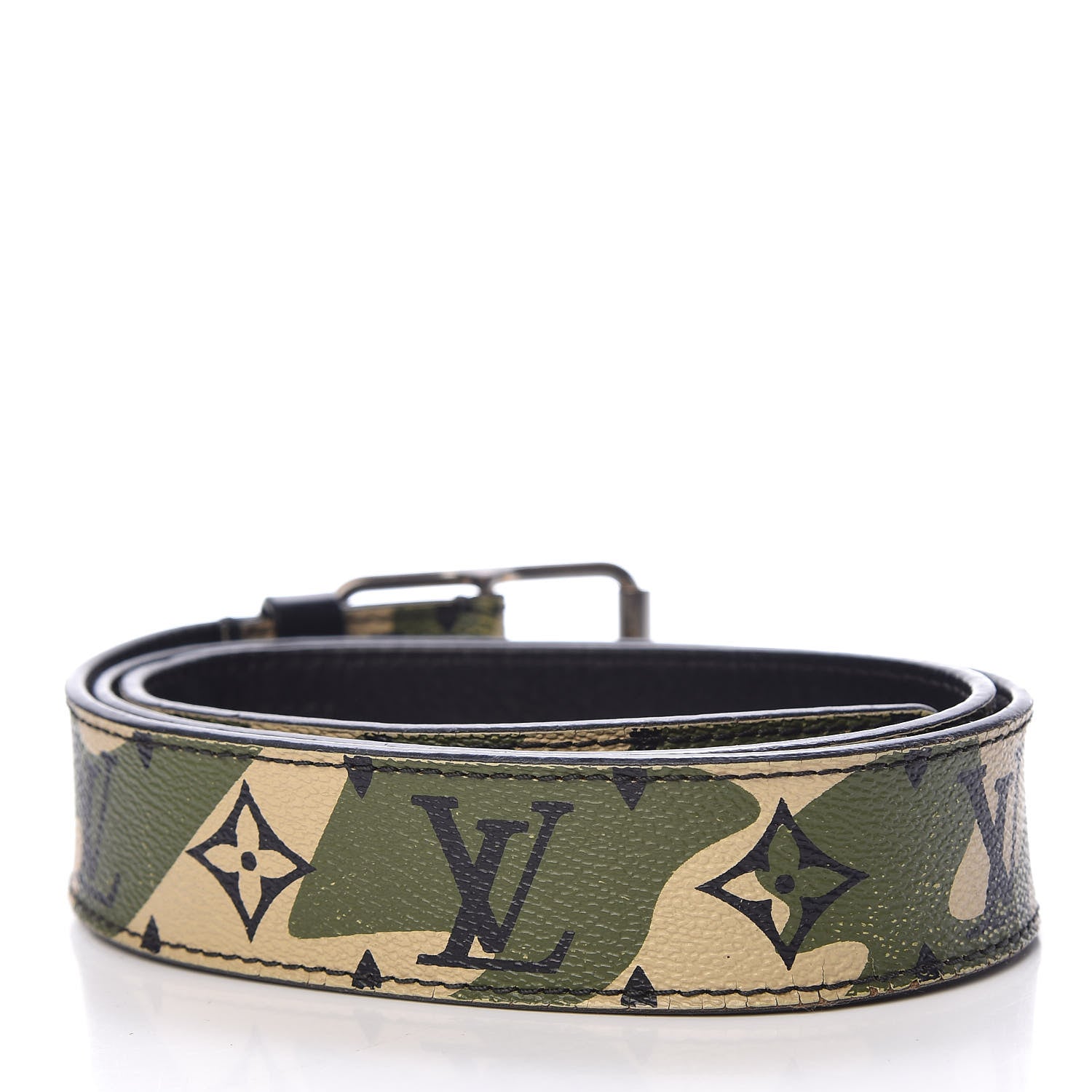 Louis Vuitton Monogramouflage Belt 90 36 3 of 7