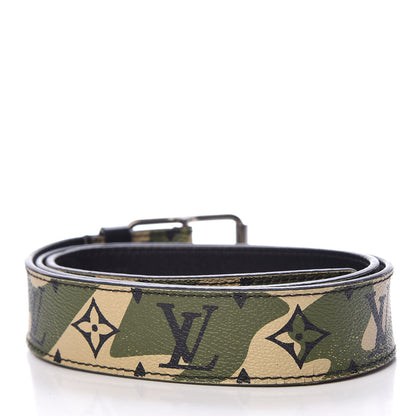 Louis Vuitton Monogramouflage Belt 90 36 3 of 7