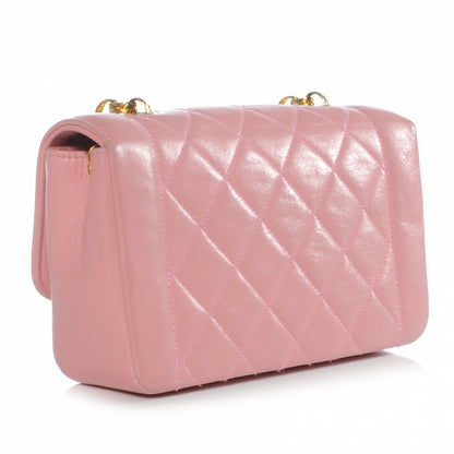Chanel Lambskin Mini Flap Pink 3 of 9