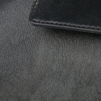 Chanel Sheepskin Quilted Medium Vintage Mademoiselle Flap Black 11 of 11