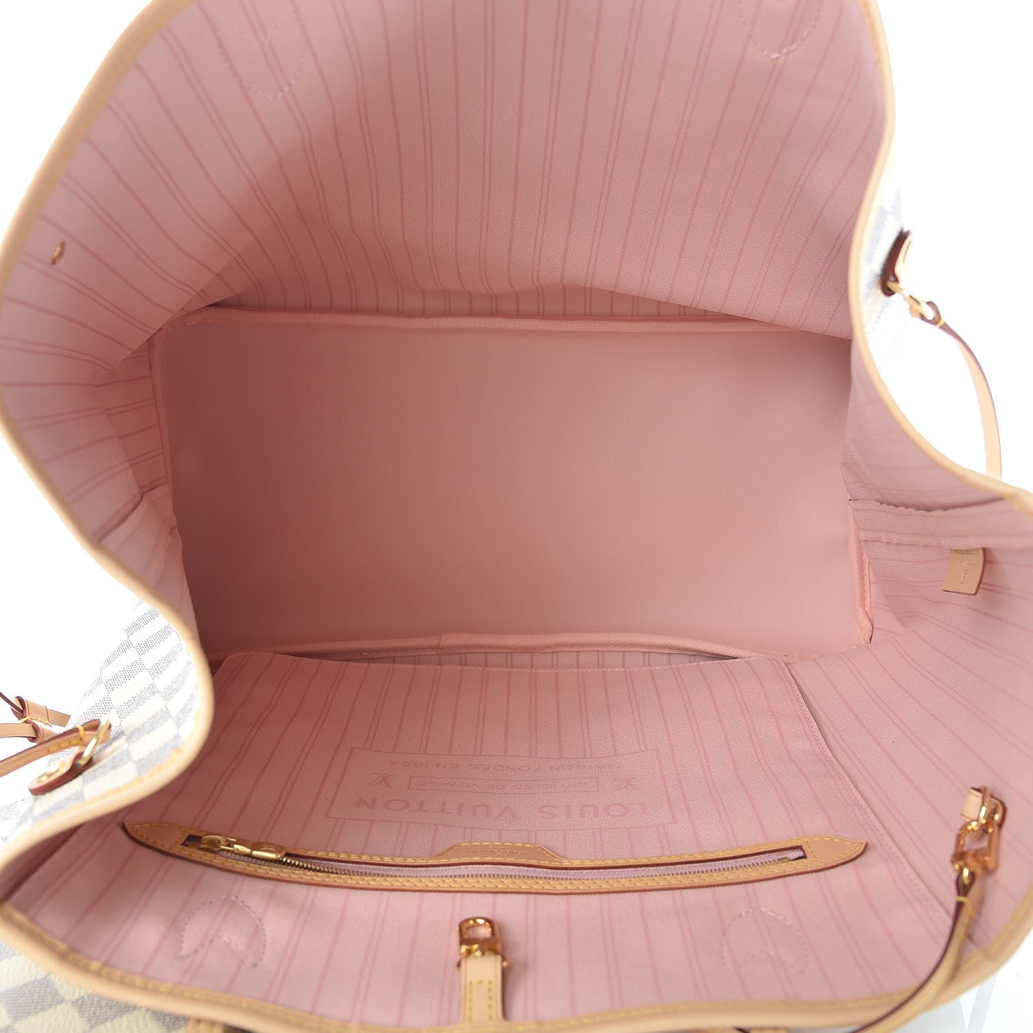 Louis Vuitton Damier Azur Neo Neverfull GM Rose Ballerine 6 of 12