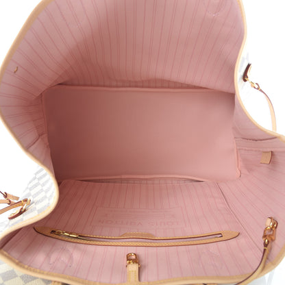 Louis Vuitton Damier Azur Neo Neverfull GM Rose Ballerine 6 of 12