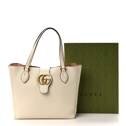 Gucci New Sakai Calfskin Lux Small Dahlia Tote Mystic White 10 of 10