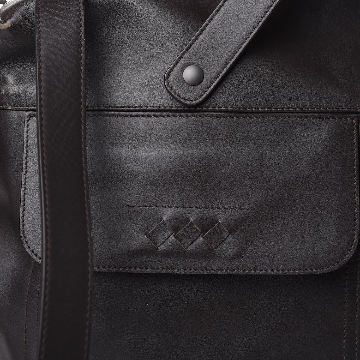 Bottega Veneta Calfskin Briefcase Ebano 10 of 10