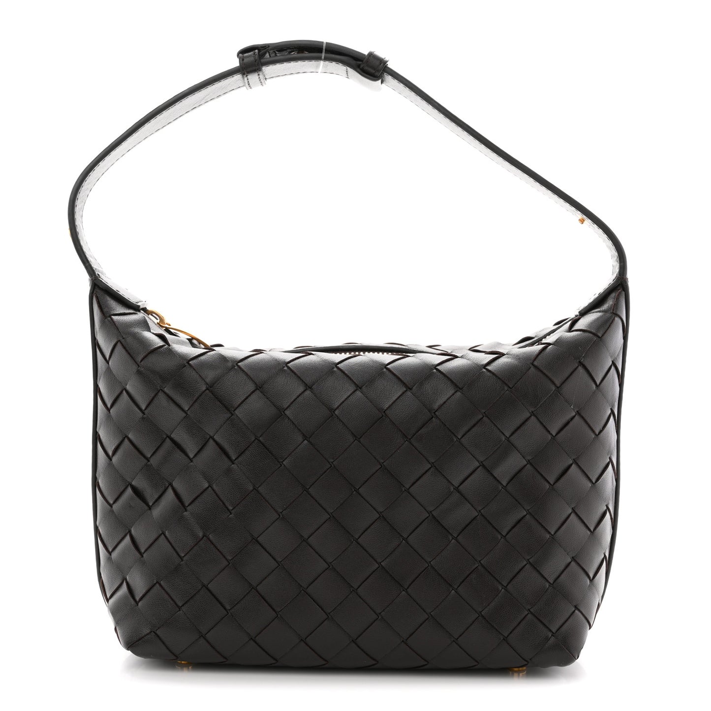 Calfskin Nappa Intrecciato Mini Wallace Fondant